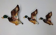 Vintage Set Of 3 Ceramic