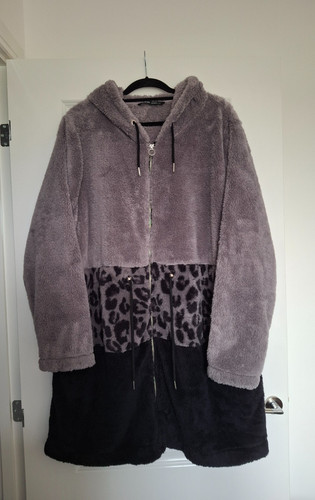 Yours women grey leopard print - yours,