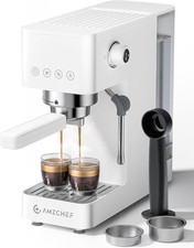 20-Bar-Professional-Espresso-Machine, 1350W Coffee Machine with Milk Frother