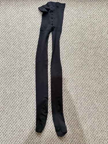 Black opaque tights size small - opaque,