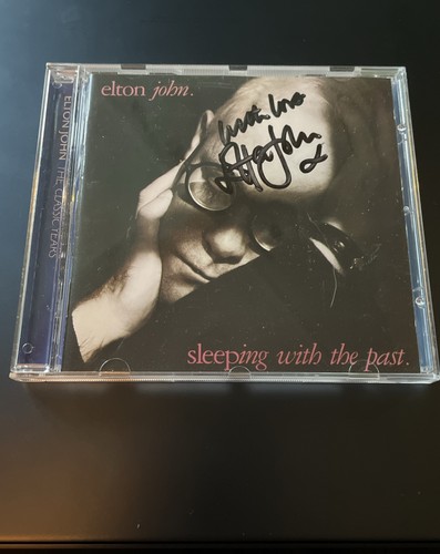 Rare elton john signed - rare,