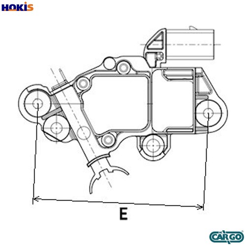 Alternator regulator 032 335 - f,