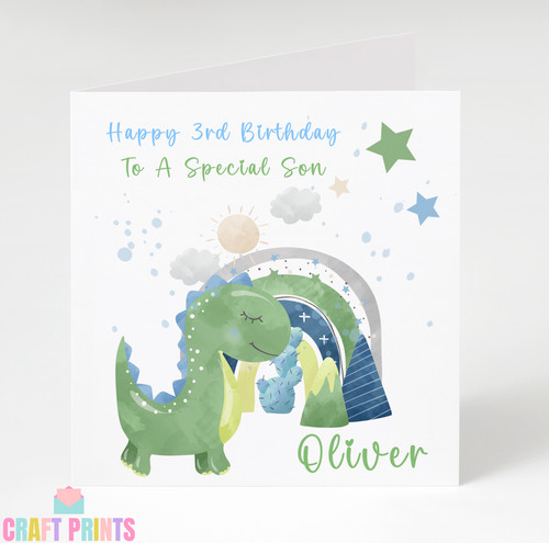 Personalised dinosaur boys - dinosaur,
