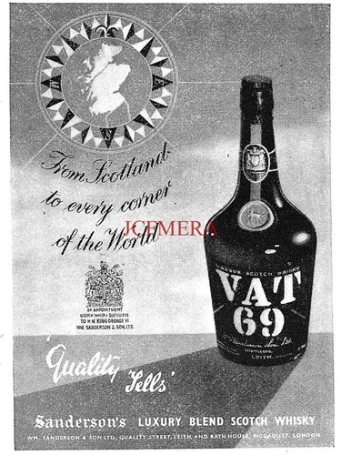 Sanderson vat scotch - 'vat,