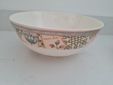 WEDGWOOD HOME GARDEN MAZE  Fruit Serving Bowl Wedgewood Vgc Large 10"