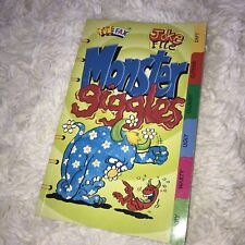 Fun Fax Organiser System #145 MONSTER GIGGLES Joke file Henderson Publishing ‘95