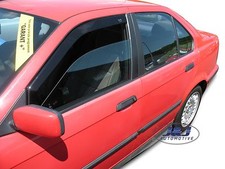 Wind Deflectors Fits Bmw 3 Series E36 1991-1998 4-Door 2-Pcs Set Tinted Heko