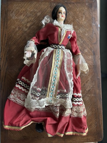 Vintage collectable greek doll - vintage,