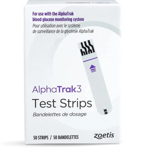 Alphatrak blood glucose test - blood,