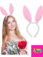 Plush Bunny Ears Headband, 1