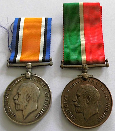 Ww1 pair mercantile marine - pair,
