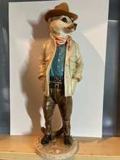 Magnificent Meerkats Country Artist Cowboy Duke John Wayne  CA04275 Figurine