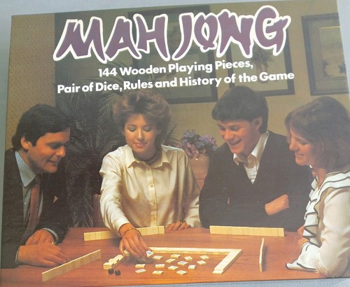Retro 1970s mahjong - 1970s,