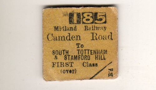 Railway ticket midland - railway, rly