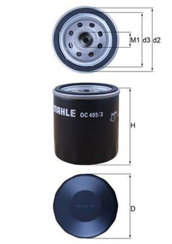 405 oil filter fits - oc, 405/3
