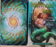 The Mermaid Tarot Deck by Leeza Robertson: 78 cards with guidebook