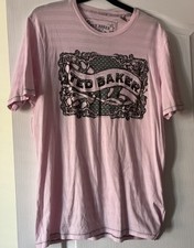 TED BAKER Mens  Pink T-Shirt