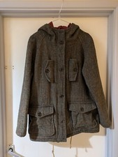 Rare Dr Martens Harris Tweed Coat Jacket Size L