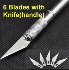 Knife+5 Blades For Paper Craft