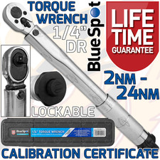 1/4" Drive Calibrated Torque