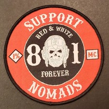 Woven Patch 81 SUPPORT NOMADS
