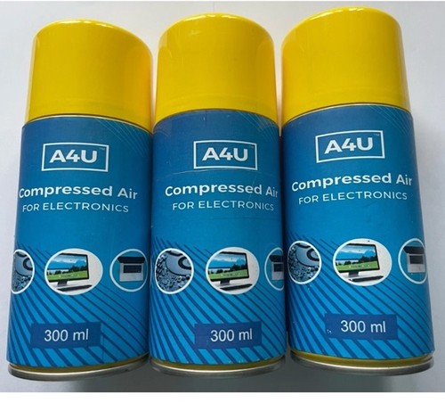 3x300ml compressed air duster - air,