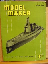 Vintage model maker mag - model, april