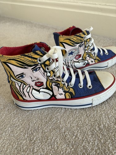 Rare roy lichtenstein converse - rare,