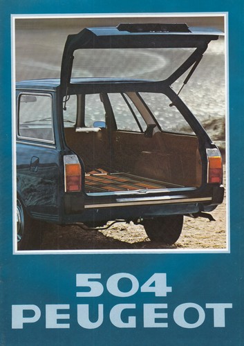 Peugeot 504 break estate - peugeot,