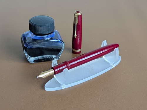 Parker duofold maxima - parker, red