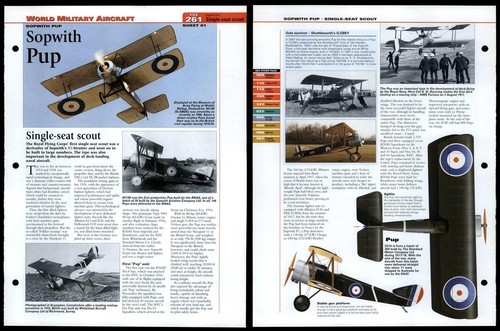 Sopwith pup 261 military - pup, #261