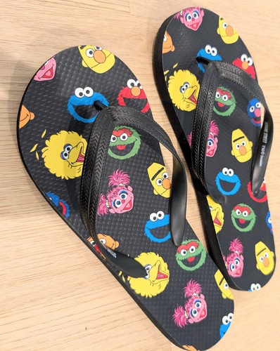 Sesame street place flip flops - sesame,