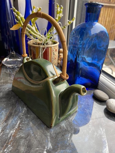 Vintage english green ceramic - vintage,
