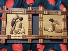 Hand-Carved Wooden Wall Art