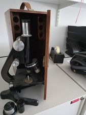 Vintage microscope