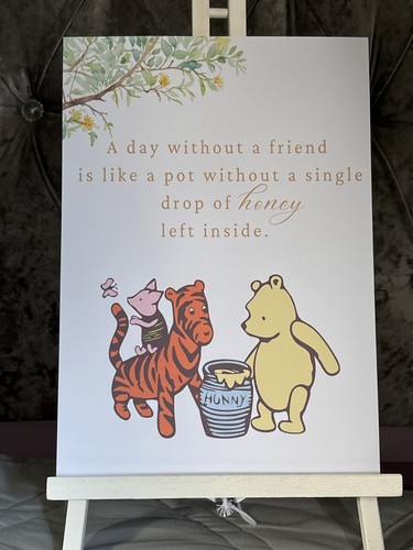 Winnie the pooh art print - winnie,