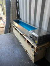 Countertop Prep Fridge Glass Top 8x 1/3 GN Pizza Salad Topper Chiller Diamino...