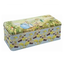 Peter Rabbit Rectangular Biscuit Tin, Metal