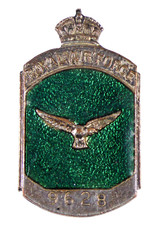 World War Two Royal Air Force RAF Civilian War Workers Enamel Lapel Brooch Badge