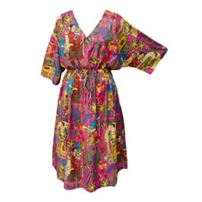 Cotton Printed Maxi Kaftan
