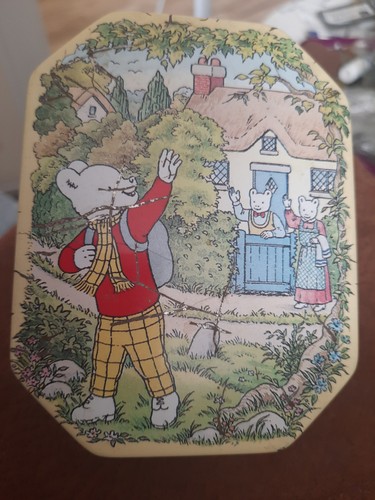 Tin rupert the bear vintage - rupert,