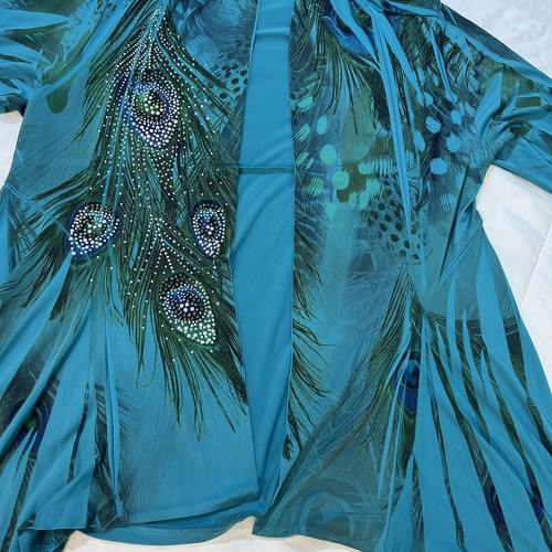 Jostar womens peacock cardigan - peacock,