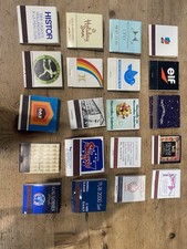 Vintage Matchbooks Matches French Holiday Inn Interflora Etc 20 Total Unused