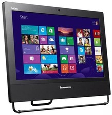 LENOVO THINKCENTRE 19" AIO TOUCH WEBCAM DVDRW 2.6GHz 4GB RAM 240GB SSD WIN 10