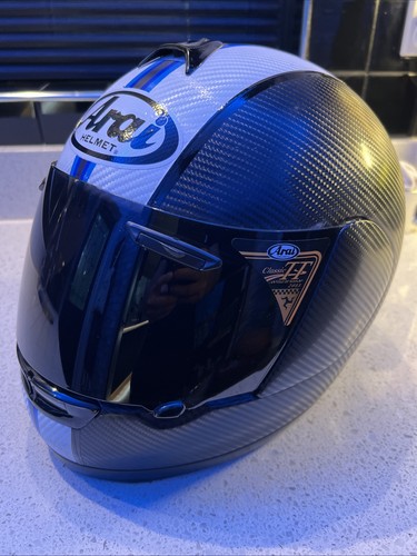 Arai helmet with carbon fibre - arai,
