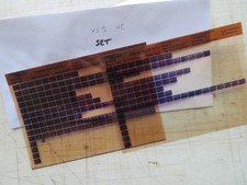 JAGUAR XJS HE PARTS MICRO FICHE SLIDES SET OF 2