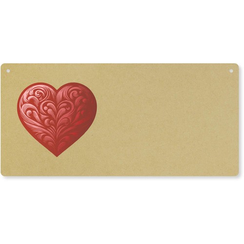 Vintage love heart large - 'vintage, heart'