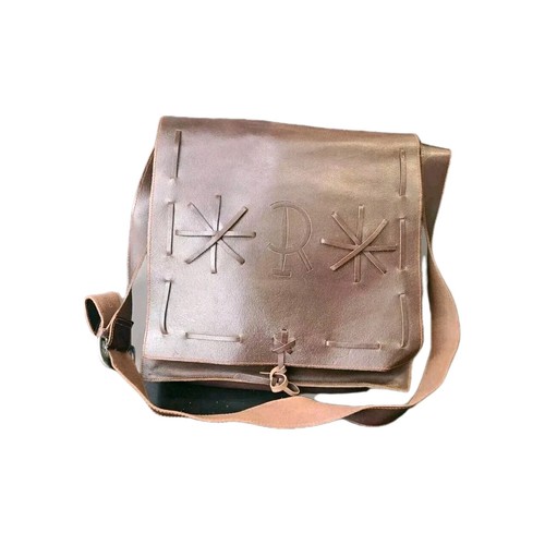 Vintage leather shoulder bag - vintage,