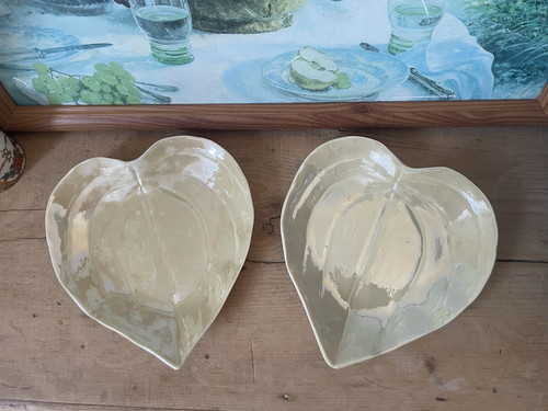 Pair vintage belleek ireland - pair,