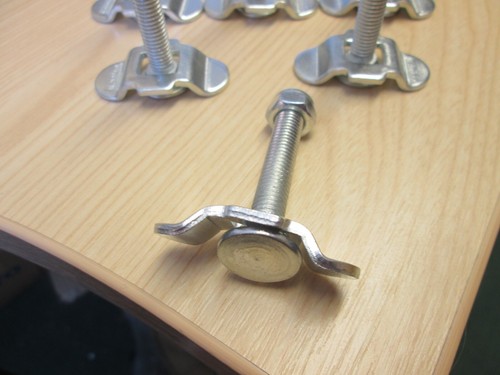 Butterfly clip mountings 60mm - butterfly,